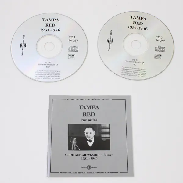 Tampa Red The Blues Slide Guitar Wizard, Chicago 1931-1946 2 CD 1997 France