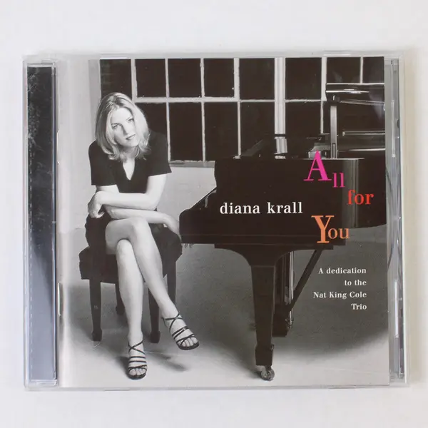 Diana Krall All for You a Dedication to the Nat King Cole Trio CD 1996