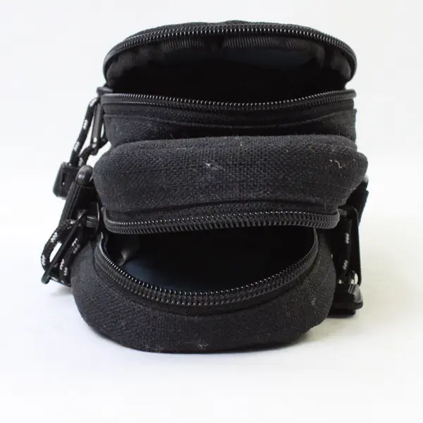 Hakuba Black Nylon Camera Case Zipper Case and Strap