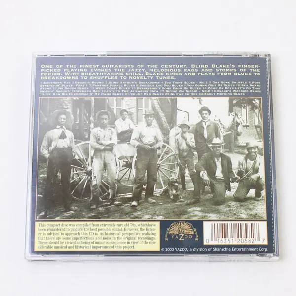 The Best Of Blind Blake Classic Recordings Of The 1920's CD Yazoo 2000