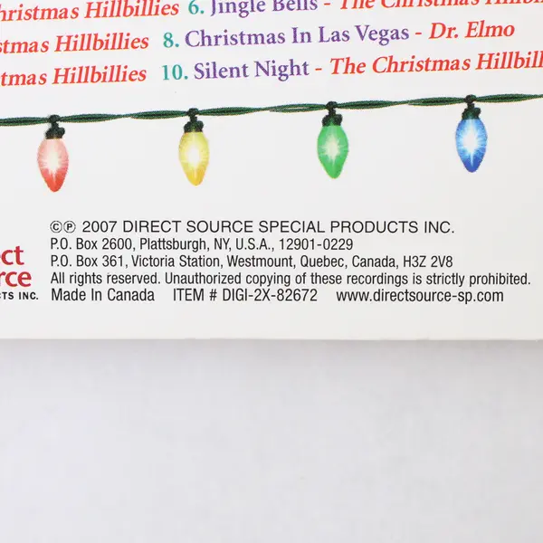 Dr. Elmo A Redneck Holiday 2 CD Set (Redneck Santa & Christmas) 2007