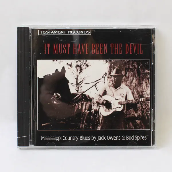 It Must Have Been the Devil Jack Owens & Bud Spires CD Testament Records 1995