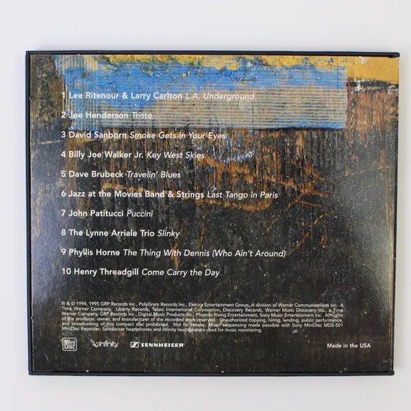 Jazziz On Disc Exclusive CD 10 Tracks by Various Artists June 1995