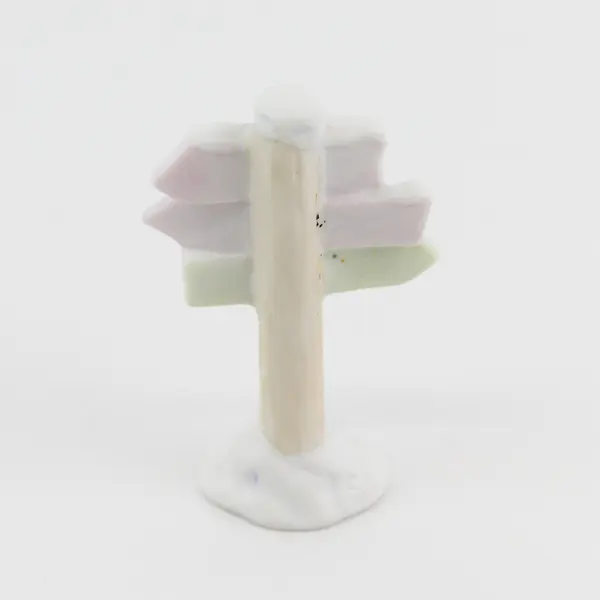 Precious Moments Sugar Town Street Sign Sugar Lane Peppermint Rd Gingerbread Dr