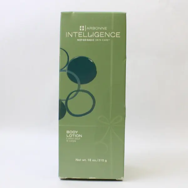 New Sealed Arbonne Intelligence Body Lotion 18 oz