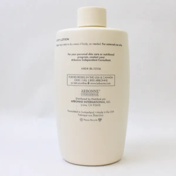 New Sealed Arbonne Intelligence Body Lotion 18 oz
