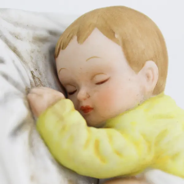 Roger J. Brown 1981 Sweet Dreams Porcelain Figurine The Family Album Collectible