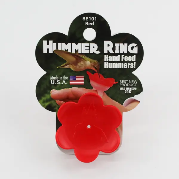 Hummer Ring Hummingbird Ring Feeder for Hand Feeding NEW