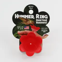 Hummer Ring Hummingbird Ring Feeder for Hand Feeding NEW