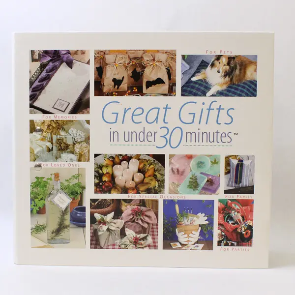Great Gifts in Under 30 Minutes Book 3 Ring Binder Crafting Homemade Gift Ideas 