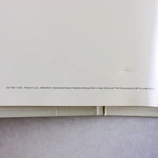 Great Gifts in Under 30 Minutes Book 3 Ring Binder Crafting Homemade Gift Ideas 