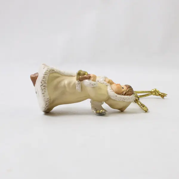Goebel 1993 Annual Angel with Bell Ornament 18th Edition Figurine 3 inches