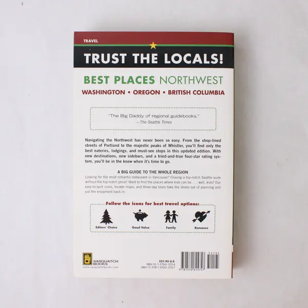 Best Places Northwest 17th Edition 2009 Paperback The Best Places Series