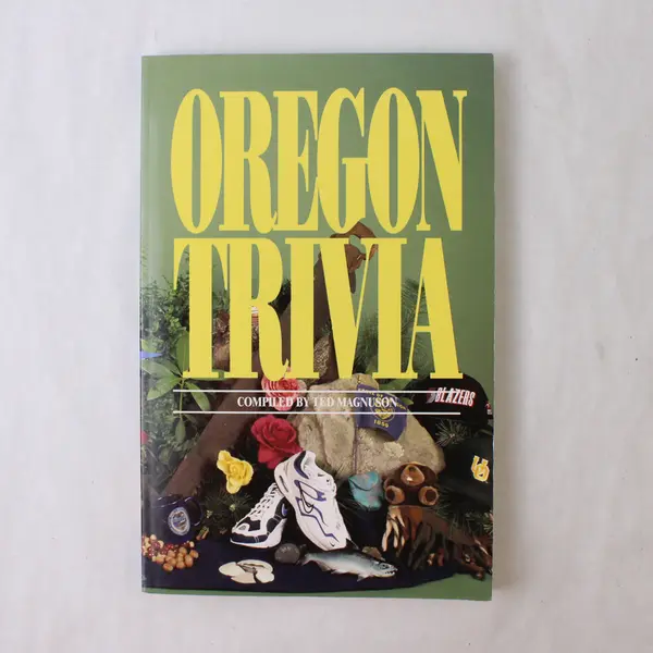 Oregon Trivia Compiled by Ted Magnuson 1998 1st Edition Paperback Very Good