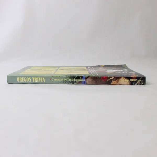 Oregon Trivia Compiled by Ted Magnuson 1998 1st Edition Paperback Very Good