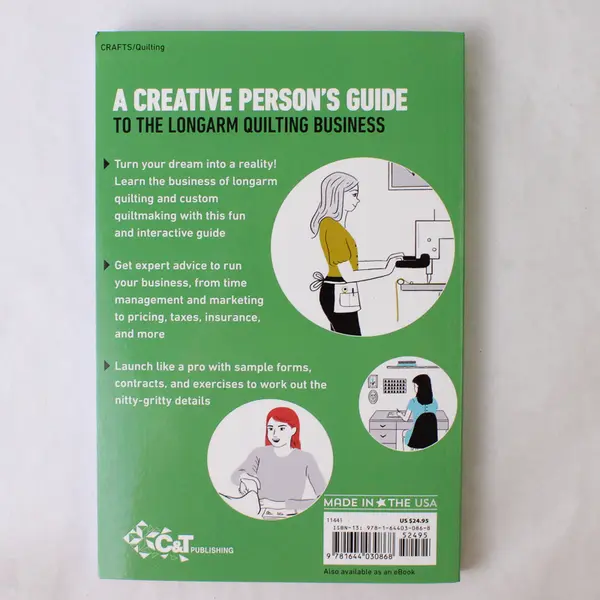 Quilting for Hire Start Your Own Quiltmaking Business Shelly Pagliai 2022 PB