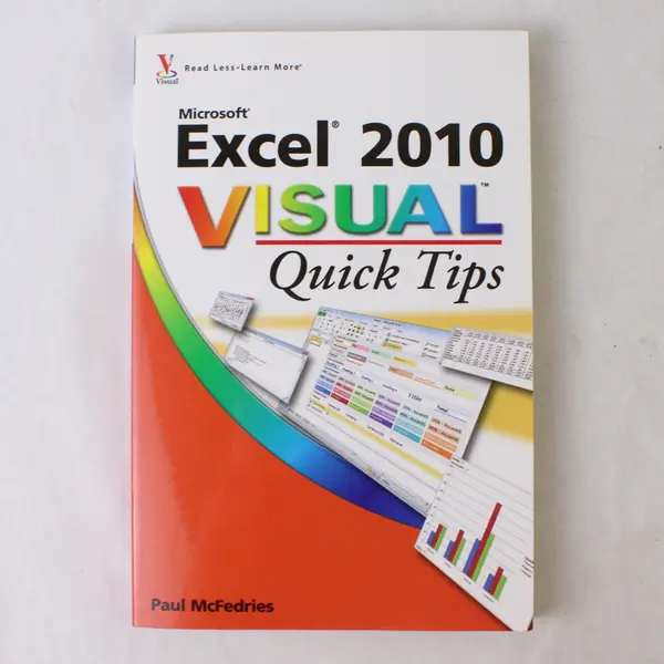 Microsoft Excel 2010 Visual Quick Tips by Paul McFedries 2010 Paperback Good