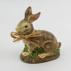 Vintage Ceramic Easter Bunny Rabbit, 5.8" Tall 