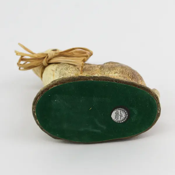 Vintage Ceramic Easter Bunny Rabbit, 5.8" Tall 