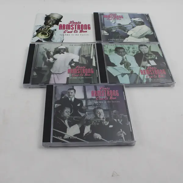 Louis Armstrong C'est Ci Bon: Satchmo in the Forties 2001 4-CD Box Set W/Booklet