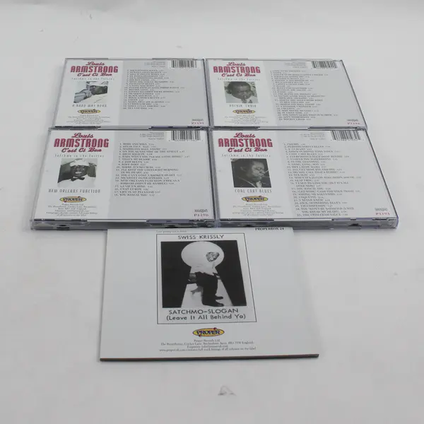 Louis Armstrong C'est Ci Bon: Satchmo in the Forties 2001 4-CD Box Set W/Booklet