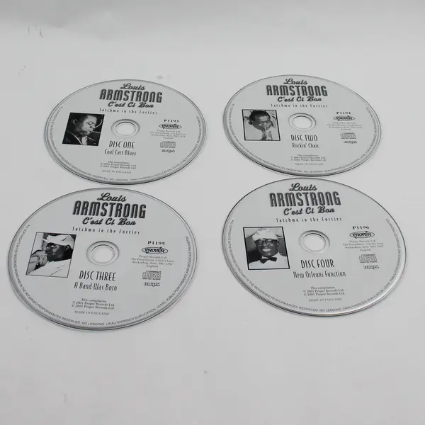 Louis Armstrong C'est Ci Bon: Satchmo in the Forties 2001 4-CD Box Set W/Booklet