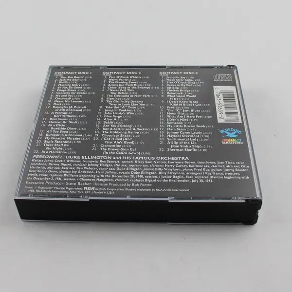 Duke Ellington The Blanton-Webster Band 3 CD Set 1986 With Booklet