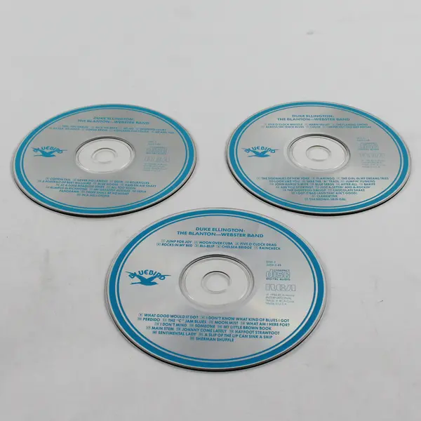 Duke Ellington The Blanton-Webster Band 3 CD Set 1986 With Booklet
