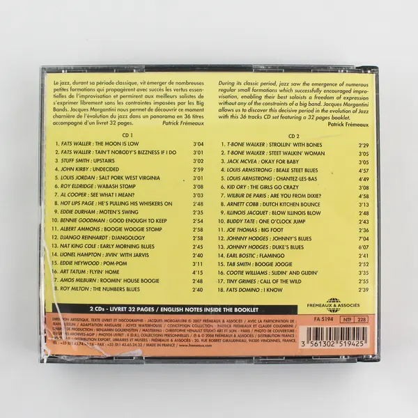 Various Artists - Best Small Jazz Bands Double CD w/booklet, #FA 5194 