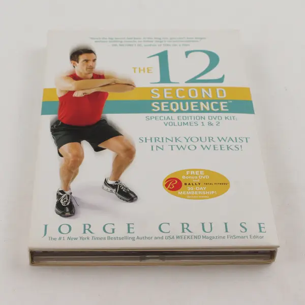 Jorge Cruise The 12 Second Sequence Special Ed DVD Kit 2 DVDs W/Bonus DVD 2008