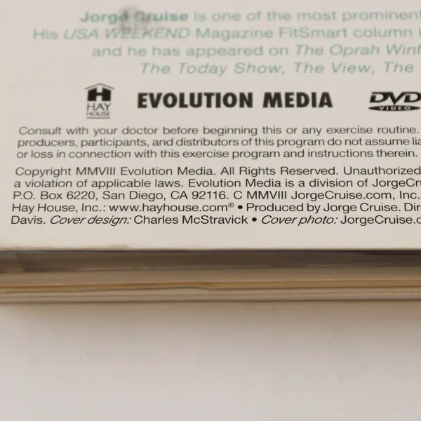 Jorge Cruise The 12 Second Sequence Special Ed DVD Kit 2 DVDs W/Bonus DVD 2008