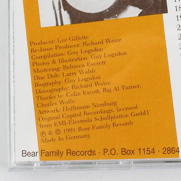 Oklahoma Hills CD, Jack Guthrie 1991