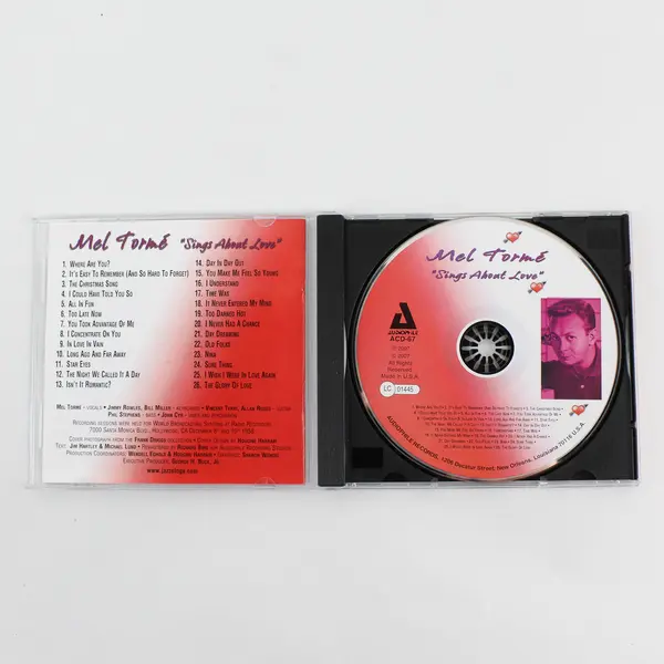 Mel Torme Sings About Love CD w/booklet, 2007 #ACD-67 