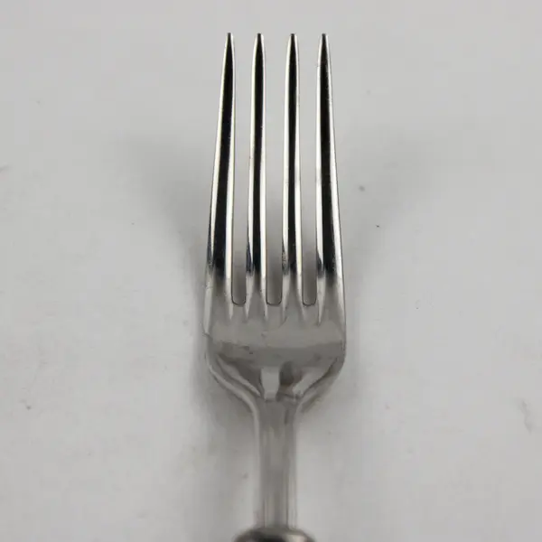 Lamaison Donatella Pattern SS Salad Fork W/Pewter Handle 7.25" Rare HTF Pattern