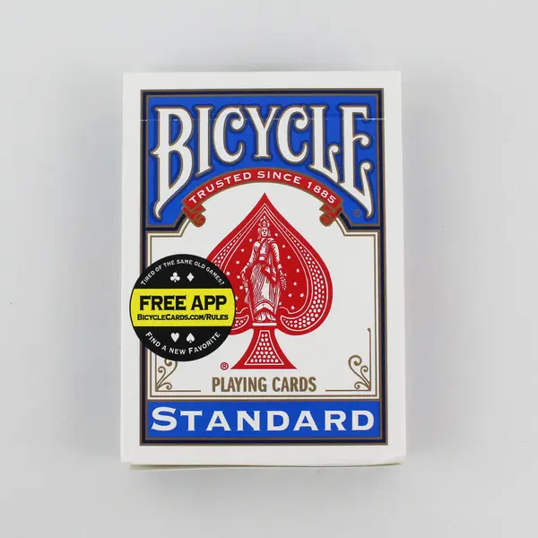 Set of 2 Bicycle Standard Poker Playing Cards 1-Red Deck Sealed 1-Blue Deck
