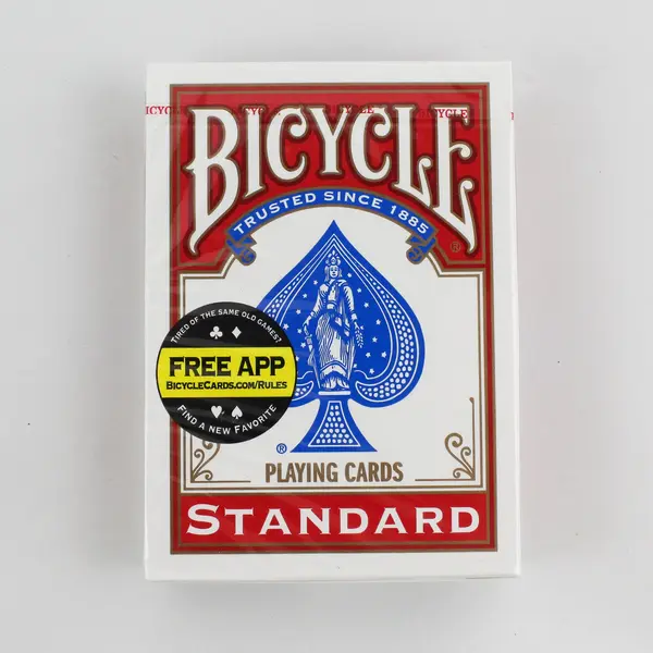 Set of 2 Bicycle Standard Poker Playing Cards 1-Red Deck Sealed 1-Blue Deck