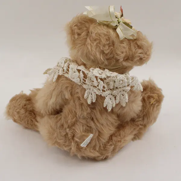 Band Designs Brown Plush Bear with Sister Sharing & Caring Heart