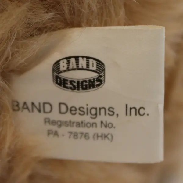 Band Designs Brown Plush Bear with Sister Sharing & Caring Heart