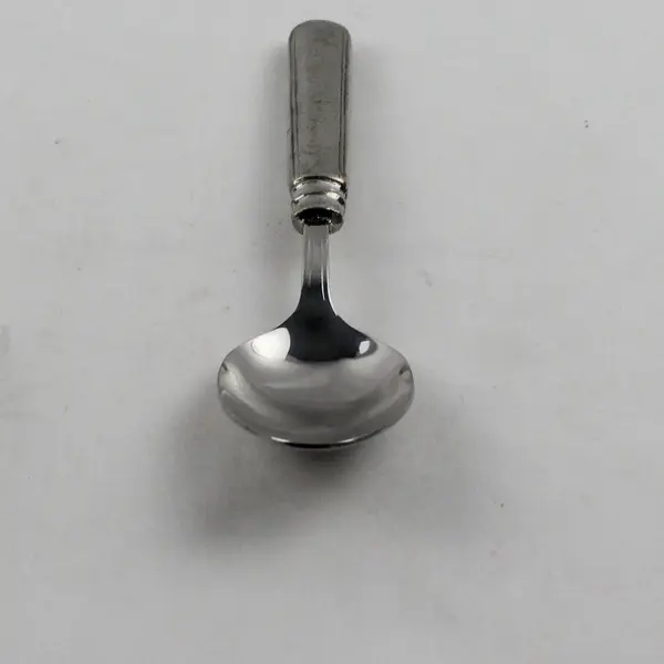 Lamaison Donatella Pattern SS Teaspoon W/Pewter Handle 7.25" Rare HTF Pattern