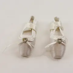 Show Stoppers R542B Doll White Ballet Shoes New in Original Packaging