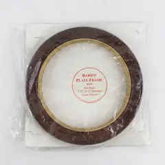 Bards Round Wood Plate Frame For 7.5-8.5" Plates