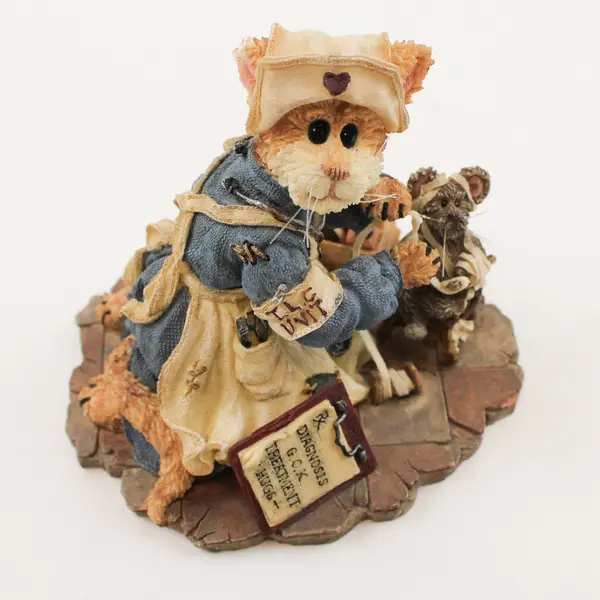 Boyds Bearstones Florence Gentlecare Figurine NEW In Box Collectible