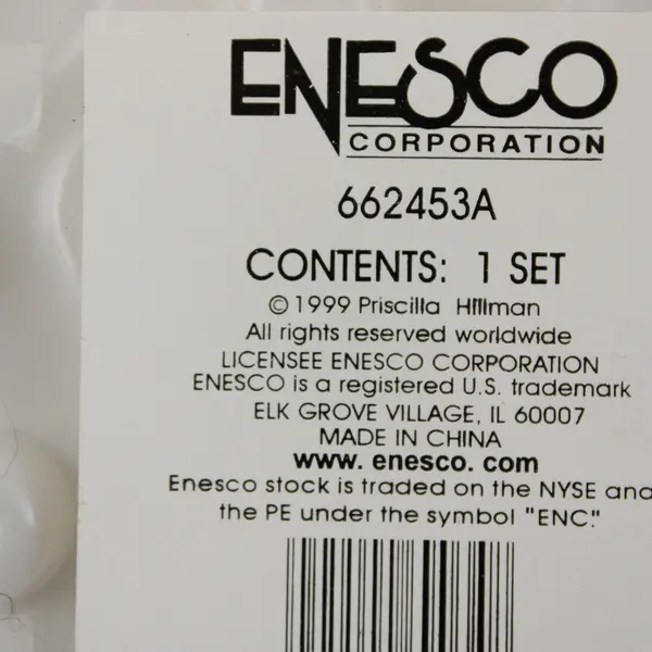 Enesco Cherished Teddies Paint-Your-Own Bear Figurine NIB New