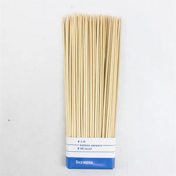 Mixed Lot of 300+ Bamboo Skewers BBQ Grill Cooking Skewers