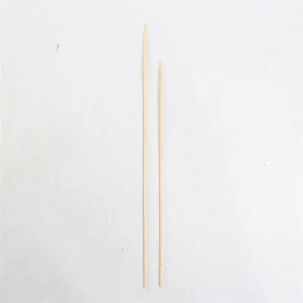 Mixed Lot of 300+ Bamboo Skewers BBQ Grill Cooking Skewers