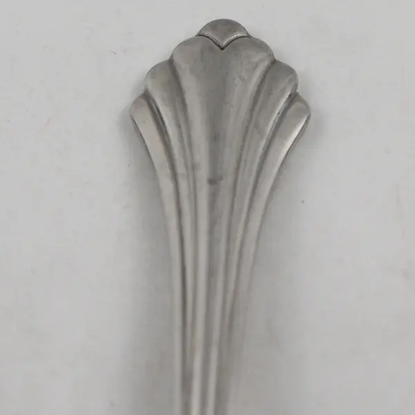 Oneida Silver Bancroft Pattern 18/8 Stainless Cold Meat Serving Fork 8.5" Rare