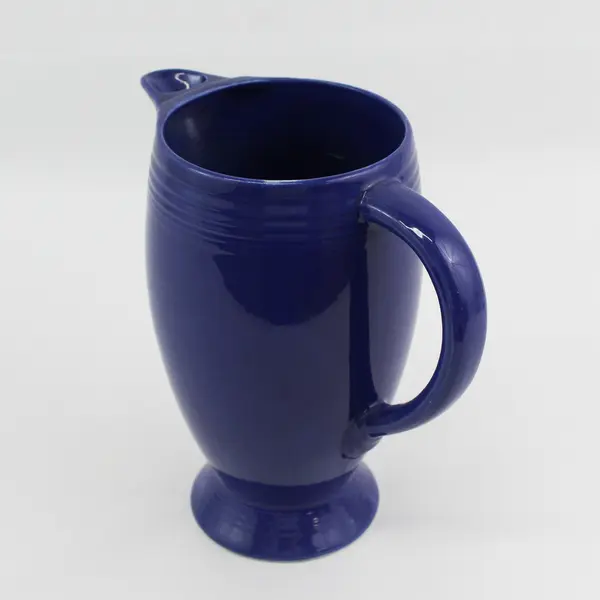 Vintage MCM  Fiestaware Coffee Pot Cobalt Blue  No Lid  1936-73