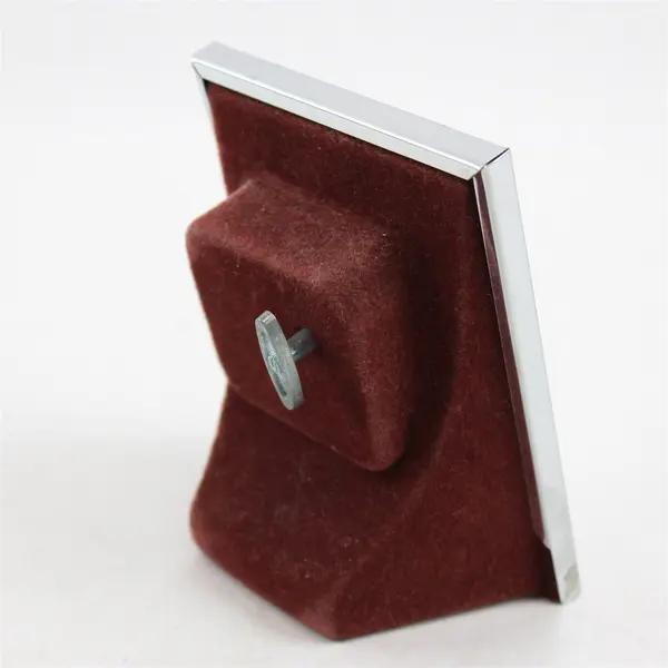 Silver-Plated Metal Picture Frame w/ Chalice Corner & Music Collectible