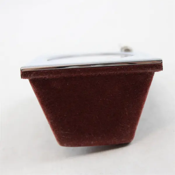 Silver-Plated Metal Picture Frame w/ Chalice Corner & Music Collectible