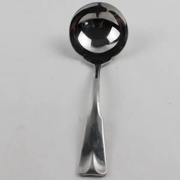 Lunt Silver Modern Classic (1980) Stainless Steel Gravy Ladle 7" Rare Item Good